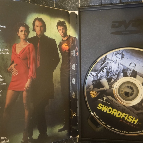 SWORDFISH DVD, Preowned - Picture 2 of 2
